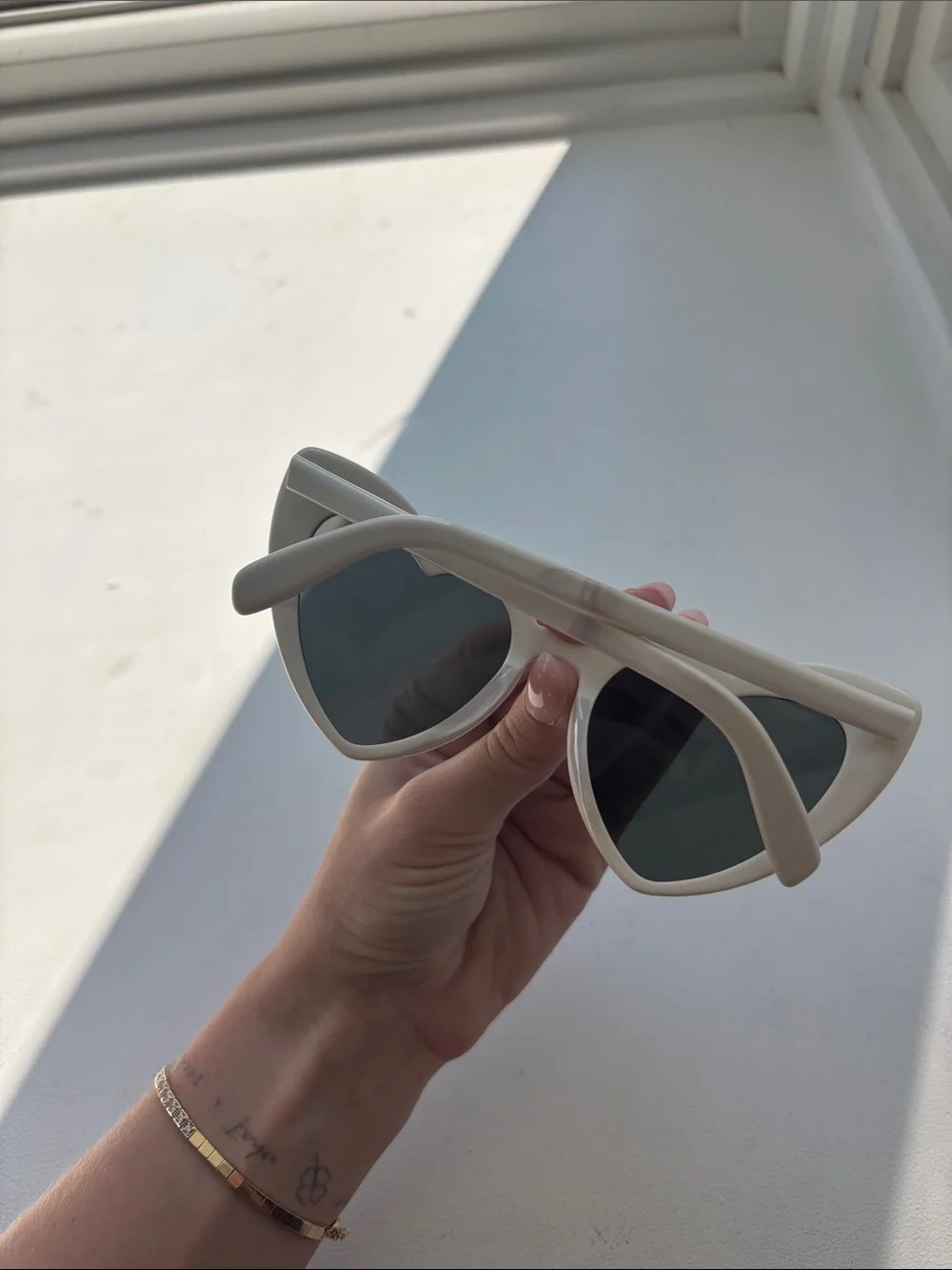 Yves Saint Laurent Loulou heart sunglasses